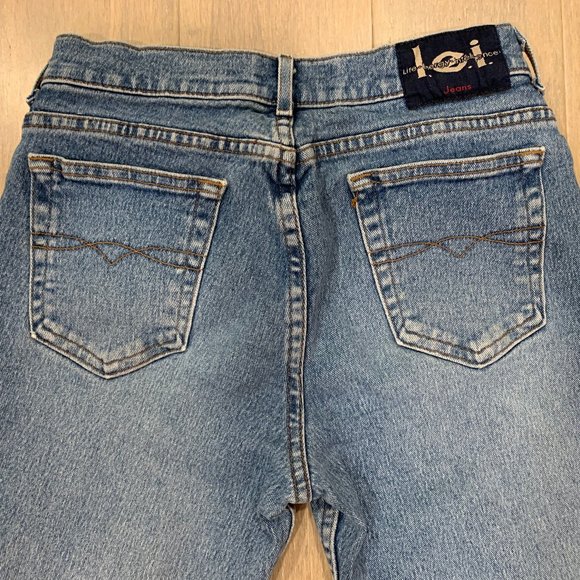 Vintage 90s l.e.i flare jeans, great condition - Picture 9 of 15